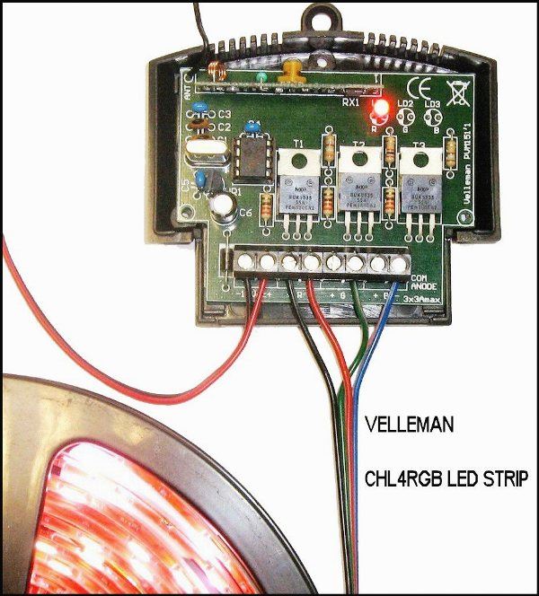 Controlador RGB con Mando a distancia RF - Imagen 3