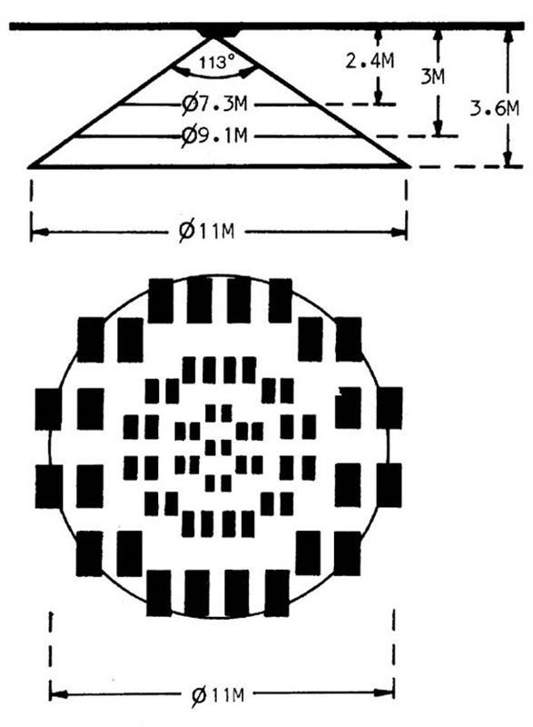 Detector PIR montaje a techo - Imagen 2