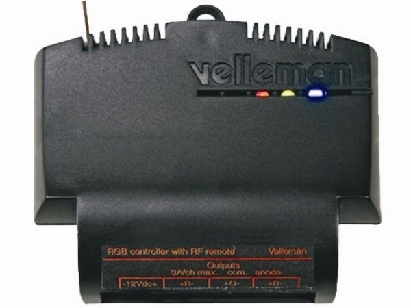 Dimmer RGB con mando a distancia RF_Alimentación 10-15V/9A. Apto para cintas RGB con ánodo común - Imagen 1