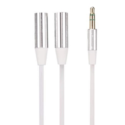 Divisor para Auriculares_1 A 2 Jack Estéreo de 3,5mm - Imagen 1