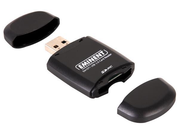 EMINENT - LECTOR DE TARJETAS USB 3.0 PARA SD & Micro SD - Imagen 2