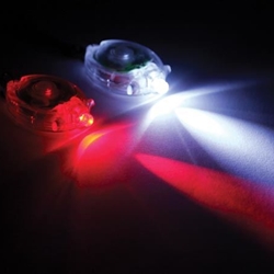 Faro de Bicicleta: 1x Led Rojo_ 1 x Led Blanco - Imagen 2