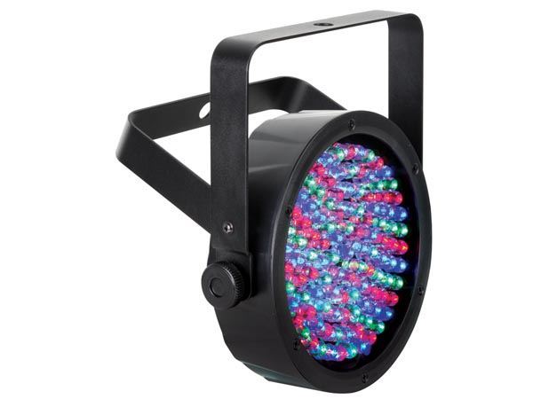 FOCO PAR56 LED INTELIGENTE - ABS - NEGRO - DOBLE SOPORTE - 108 x 10mm LEDs - Imagen 1