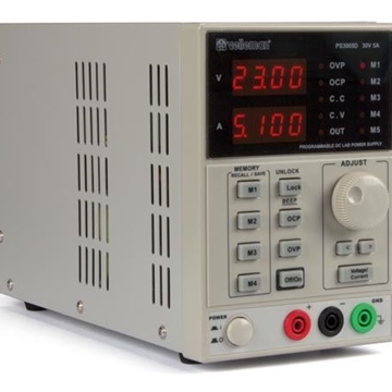 FUENTE DE ALIMENTACIÓN PARA LABORATORIO PROGRAMABLE 0-30V DC / 5A MÁX. DOBLE DISPLAY LED - Imagen 1
