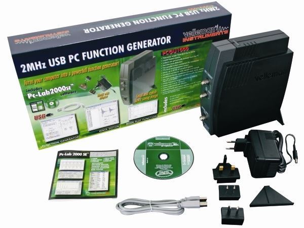 Generador de funciones para PC 2Mhz con conexión USB - Imagen 3