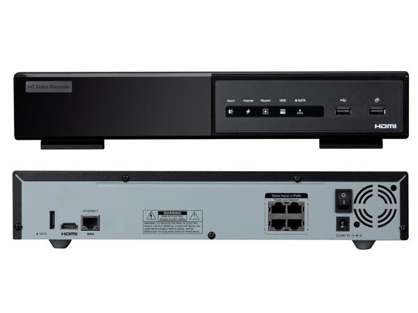 GRABADOR DE VÍDEO EN RED IP - HD - 4 CANALES - EAGLE EYES - ETS - SWITCH POE - NAS - 1.3 MP - Imagen 2