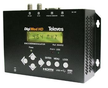 HD Encoder-Modulador DVB-T 1E HDMI+USB, DigiMod - Imagen 1