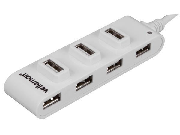 HUB USB 2.0 ALTA VELOCIDAD - 7 PUERTOS - Imagen 1