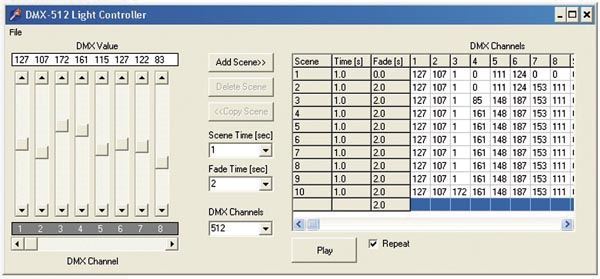 Interfaz DMX controlada por USB - Imagen 1