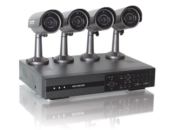 Juego CCTV 8 canales con 4 cámaras varifocales IR Disco Duro 500GB - Imagen 2