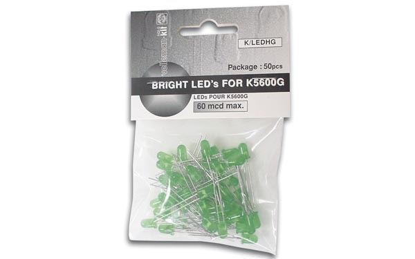 Juego de 50 leds verdes para K5600G - Imagen 1