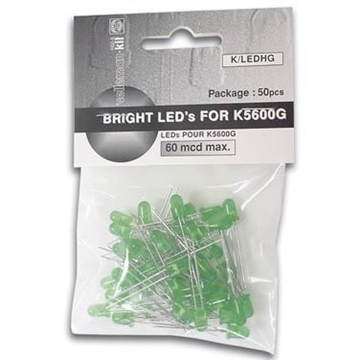 Juego de 50 leds verdes para K5600G - Imagen 1