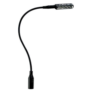 Lámpara con cuello de cisne para DJ conector XLR - Imagen 1