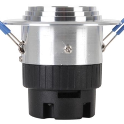 LÁMPARA LED PARA EMPOTRAR CON CRISTAL OPACO - COLOR BLANCO CÁLIDO (3200K) - Imagen 1