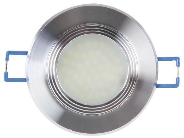 LÁMPARA LED PARA EMPOTRAR CON LENTE DIFUSORA - COLOR BLANCO NEUTRO (4200K) - Imagen 1