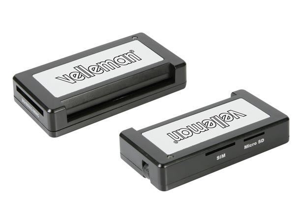 Lector DNI-E y Tarjetas Aisens ASCR-SN04CSD-BK USB-C Negro