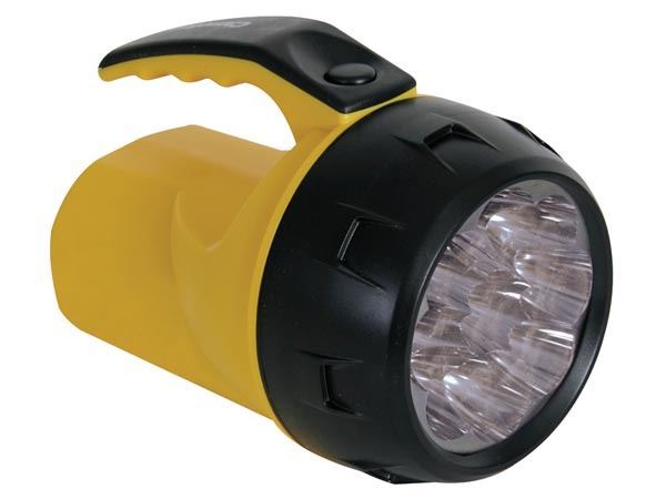 LINTERNA DE BOLSILLO POTENTE - 9 LEDs - 4 x PILA AA - Imagen 1