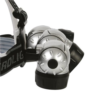 LINTERNA FRONTAL 7 LEDS BLANCOS ULTRALUMINOSOS - Imagen 2