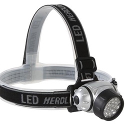 LINTERNA FRONTAL CON 23 LEDs BLANCOS ULTRALUMINOSOS - Imagen 1