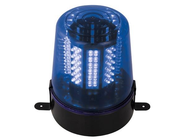 LUCES ROTATIVAS AZUL LED_ADAPTADOR 12V - Imagen 1