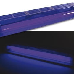 LUZ NEGRA CON SOPORTE PLÁSTICO AZUL TRANSP. 15W - Imagen 1