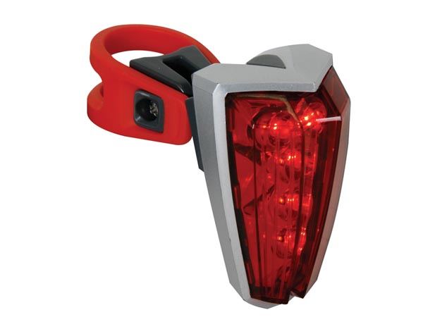 Luz trasera de Bicicleta_5 Leds Rojos - Imagen 1