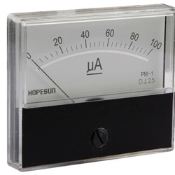 MEDIDOR DE PANEL ANALÓGICO DE CORRIENTE 3A DC / 70 x 60mm - Imagen 1