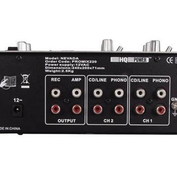 Mesa de Mezclas profesional 3 Canales - Imagen 2