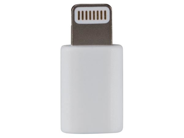 MICRO USB A LIGHTNING 8 CLAVIJAS - Imagen 1