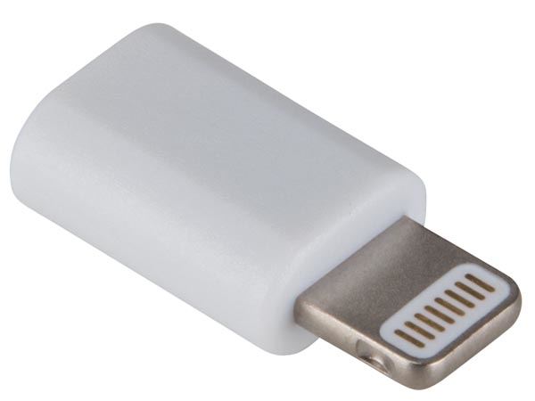 MICRO USB A LIGHTNING 8 CLAVIJAS - Imagen 2
