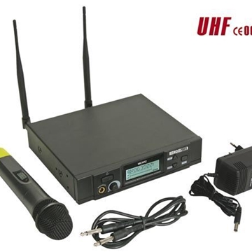 MICRÓFONO PLL UHF 'TRUE DIVERSITY' INALÁMBRICO PLL DE 8 CANALES CON PANTALLA LCD - Imagen 1