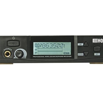 MICRÓFONO PLL UHF TRUE DIVERSITY INALÁMBRICO PLL DE 8 CANALES - EMISOR BODY-PACK + MICRÓFONO - Imagen 2