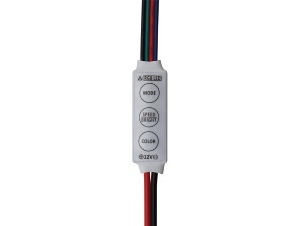Mini Controlador RGB 12-24VDC 3X2A- Versión GRANEL - Imagen 2