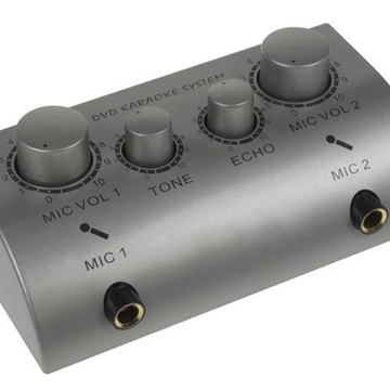 Mini Karaoke para dos micrófonos - Imagen 1