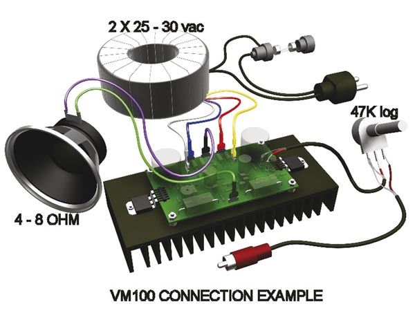 Módulo amplificador de Potencia 200W - Imagen 3