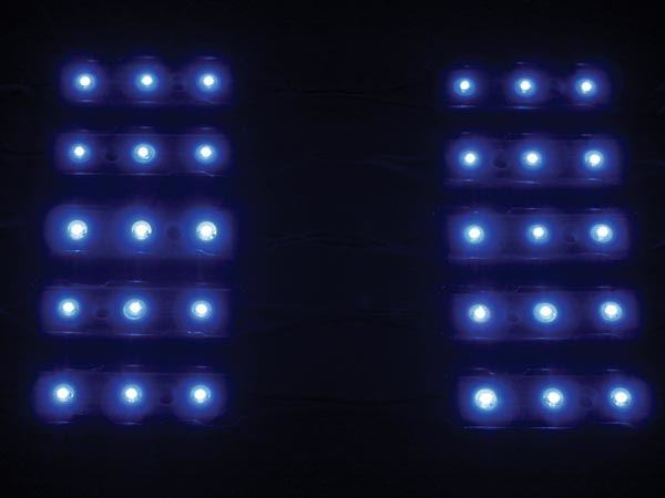 MÓDULOS DECORATIVOS DE LEDs - COLOR AZUL - 12V - Imagen 1