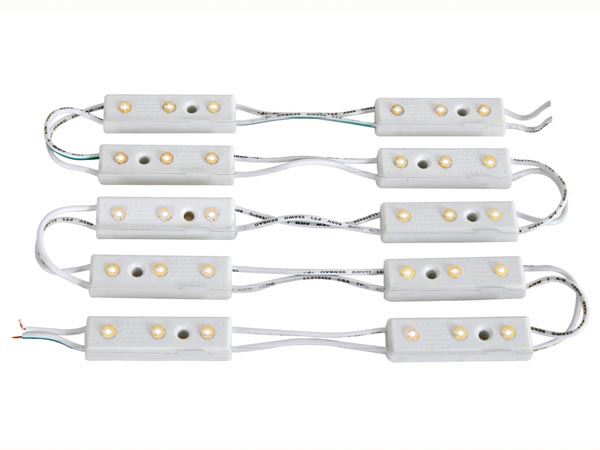 MÓDULOS DECORATIVOS DE LEDs - COLOR BLANCO CÁLIDO - 12V - 2700K - Imagen 2