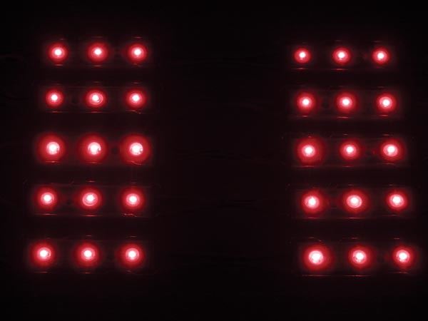 MÓDULOS DECORATIVOS DE LEDs - COLOR ROJO - 12V - Imagen 1