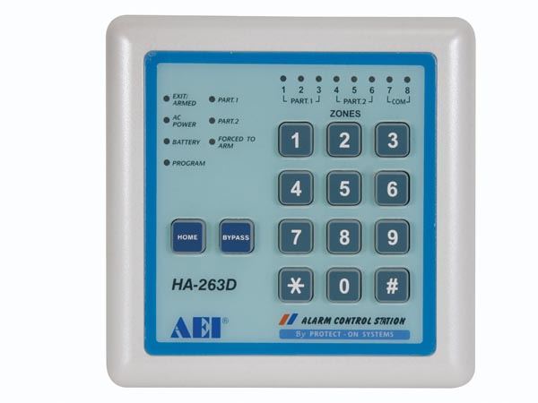 PANEL CONTROL (Adicional para Sistema de Alarma con Cables) - Imagen 1