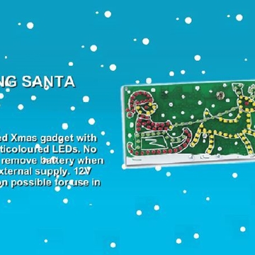 Papá Noel _ Con trineo - Imagen 1