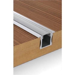 PERFIL DE ALUMINIO PARA CINTAS DE LEDs - 15mm - PARA EMPOTRAR - 2m - Imagen 1