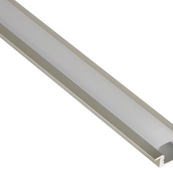 PERFIL DE ALUMINIO PARA CINTAS DE LEDs - PARA EMPOTRAR - ALTURA 7mm - 2m - Imagen 1