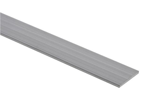 PERFIL DE ALUMINIO PARA CINTAS DE LEDs - PLANO - 2m - Imagen 1