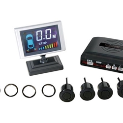 RADAR DE APARCAMIENTO CON PANTALLA LCD Y 4 SENSORES - Imagen 1