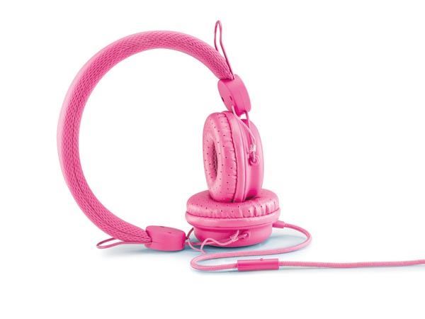 ROXCORE® - STREET X5 - AURICULARES & MICRÓFONO - COLOR ROSA - Imagen 1