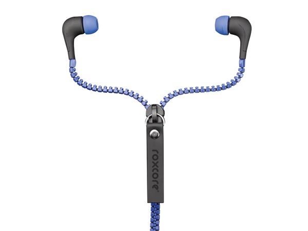 ROXCORE® - ZIPPERS - AURICULARES INTRAUDITIVOS - COLOR AZUL - Imagen 1