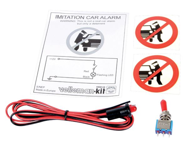 Sistema de Simulación de Alarma de Coche - Imagen 3