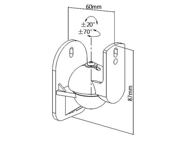 SOPORTE ALTAVOZ (1PAREJA) - Imagen 2