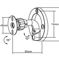 SOPORTE ALTAVOZ (1PAREJA) - Imagen 2