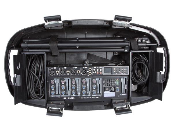 SOUND MACH V-EQUIPO DE SONIDO PORTATIL DJ 2X75W - Imagen 1